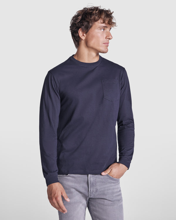 Maglia Manica Lunga con Taschino Uomo