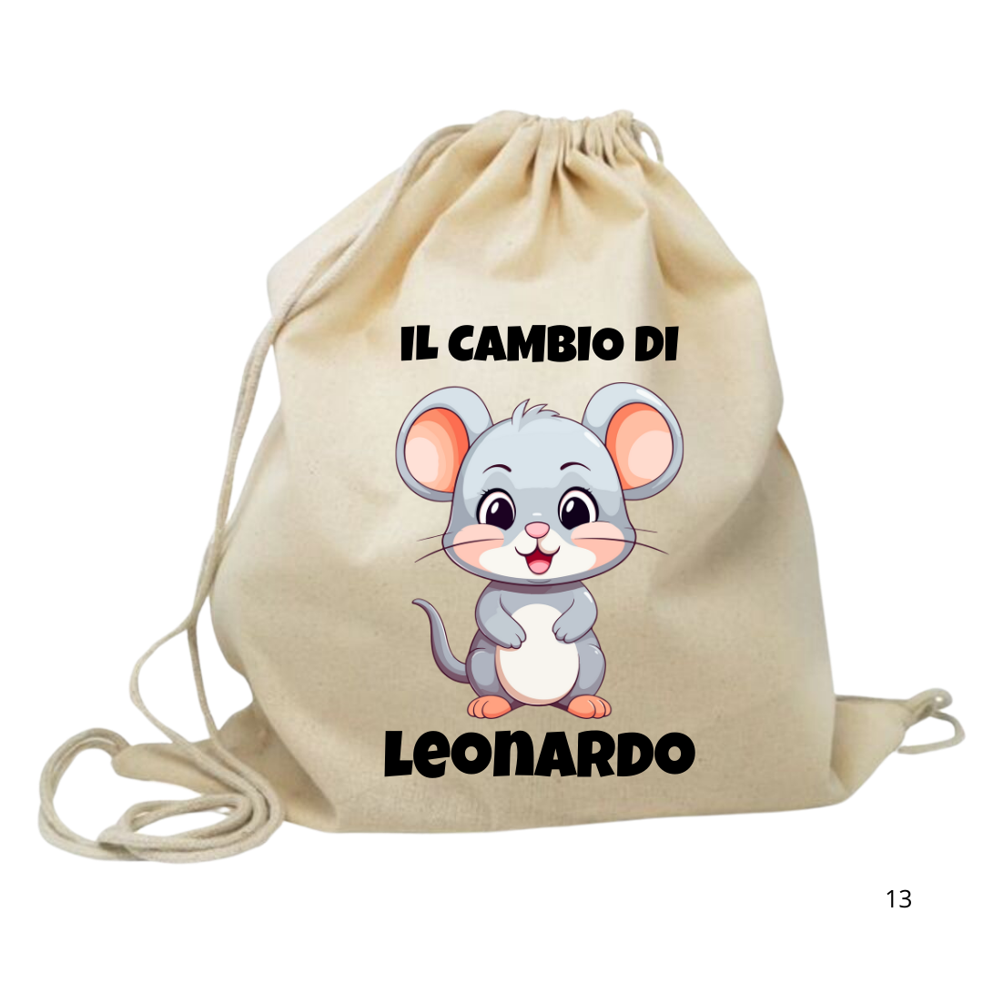 Sacchetta per il Cambio - PERSONALIZZABILE