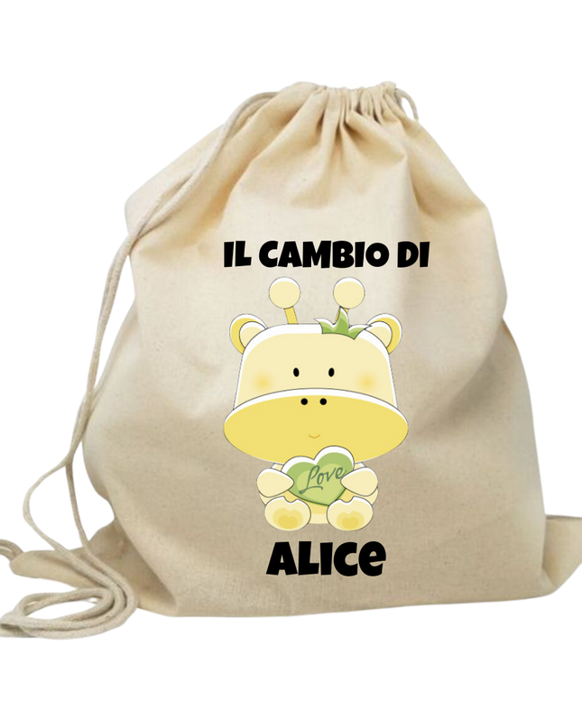 Sacchetta per il Cambio - PERSONALIZZABILE