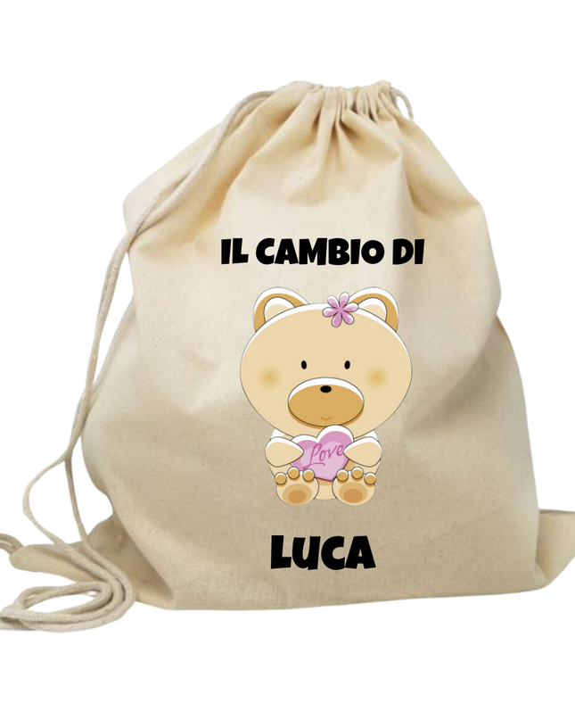 Sacchetta per il Cambio - PERSONALIZZABILE