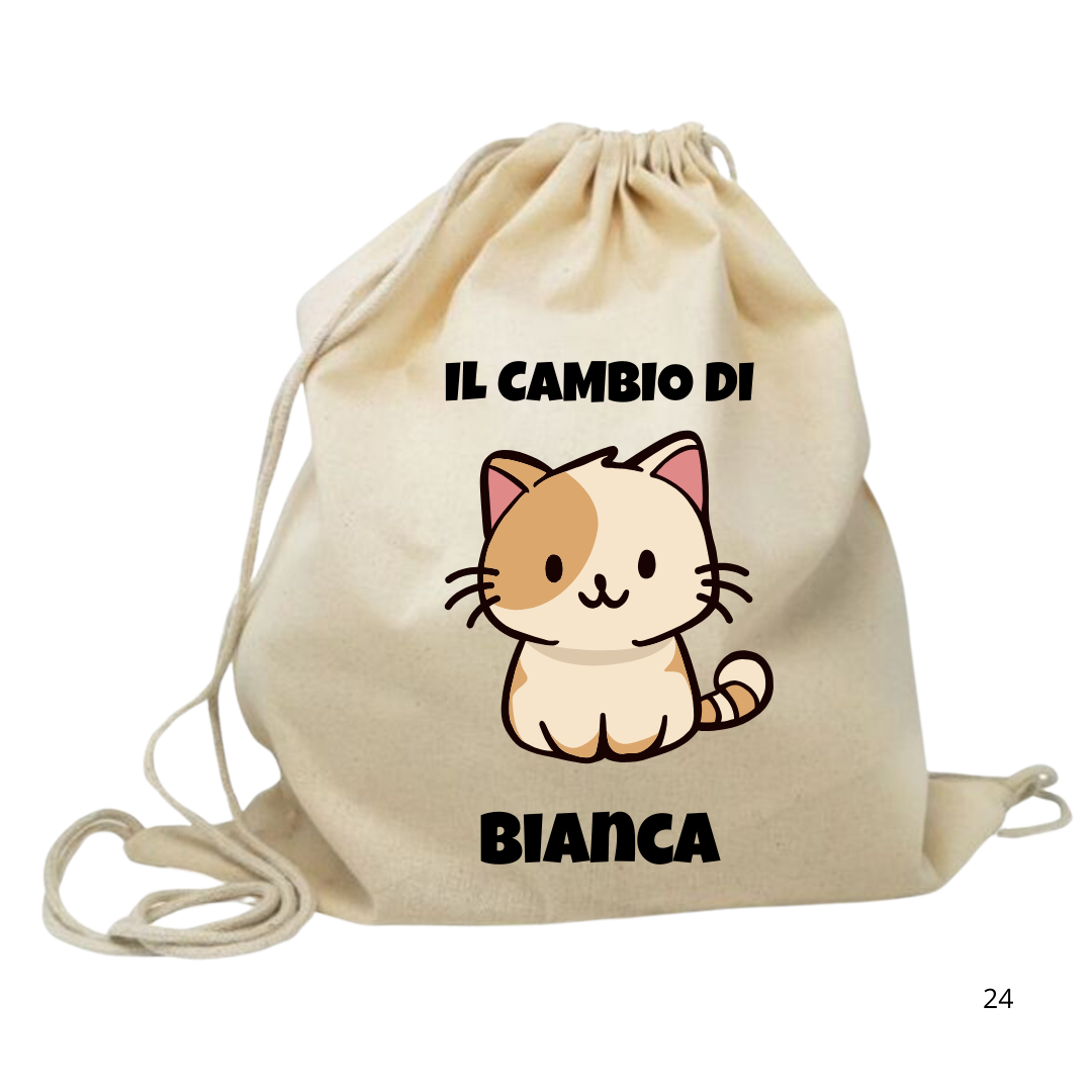 Sacchetta per il Cambio - PERSONALIZZABILE