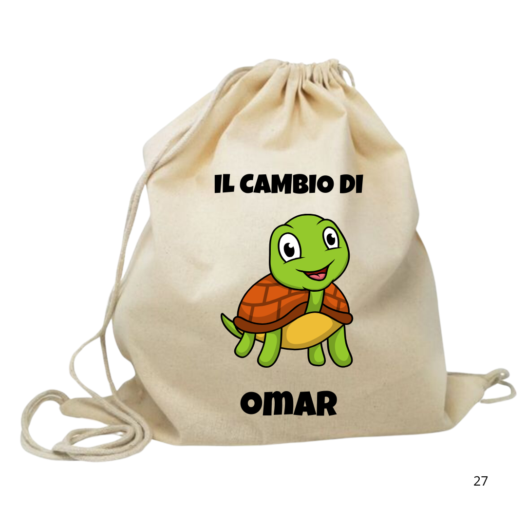 Sacchetta per il Cambio - PERSONALIZZABILE