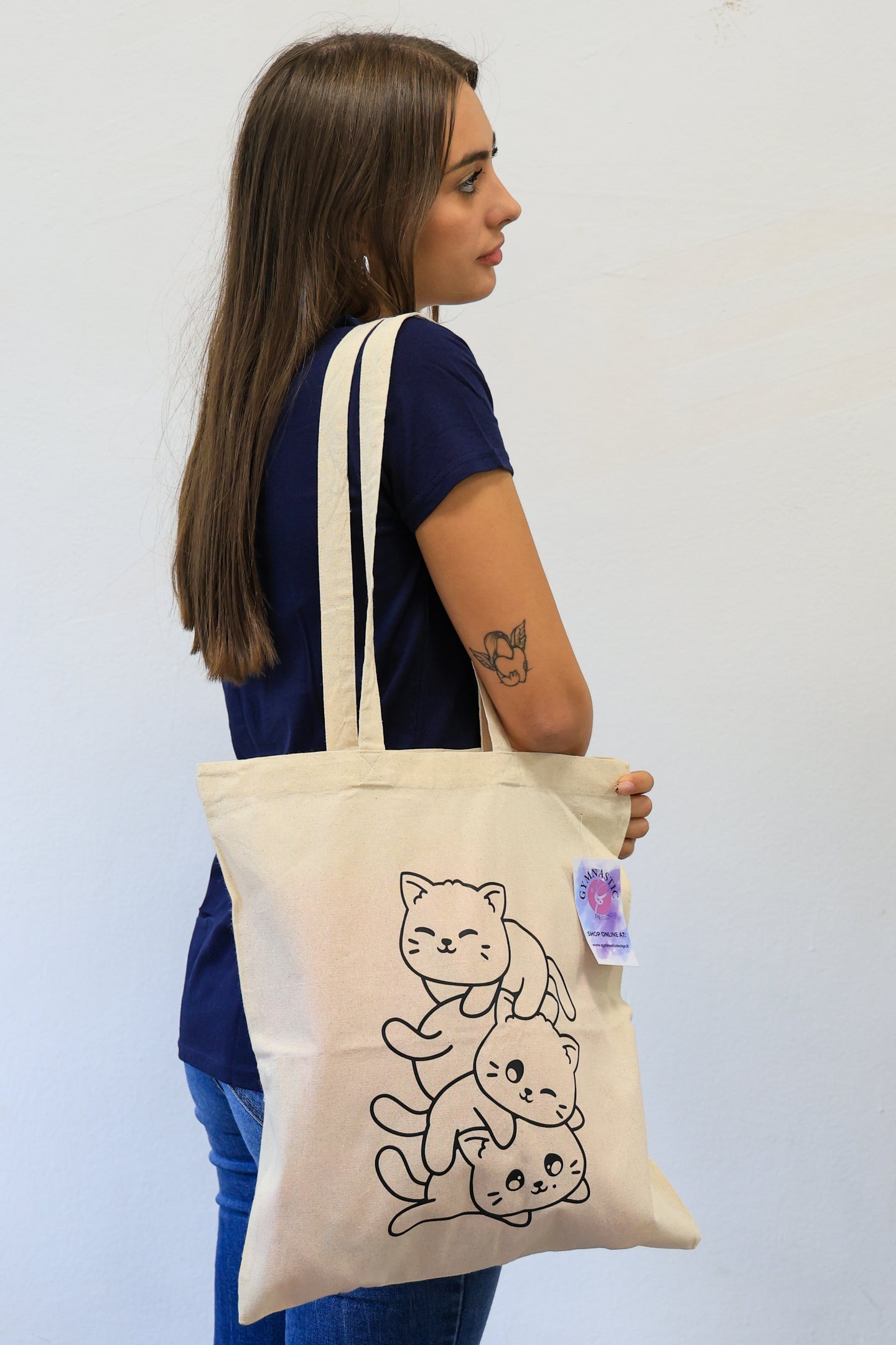Tote Bag Gatti giocosi
