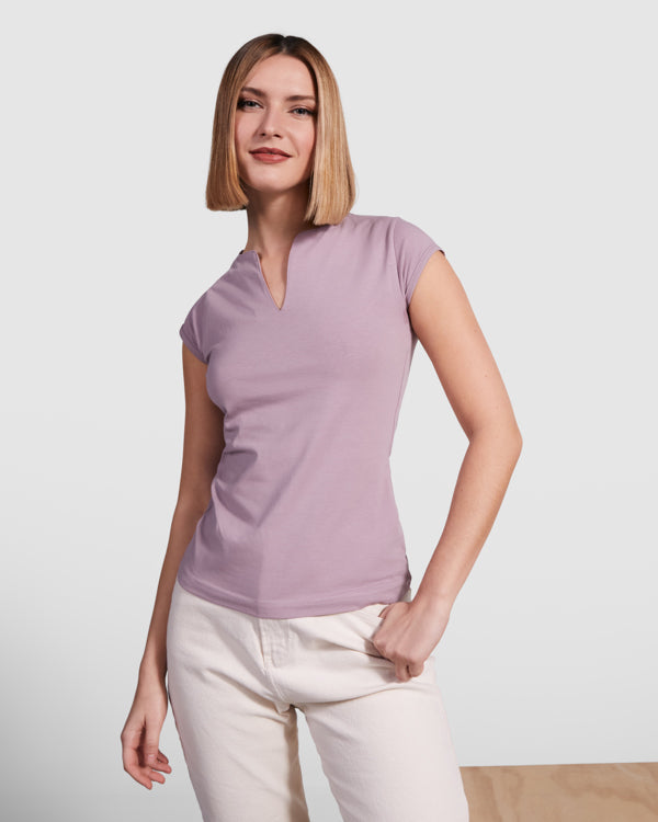 Maglia Girocollo a V Donna