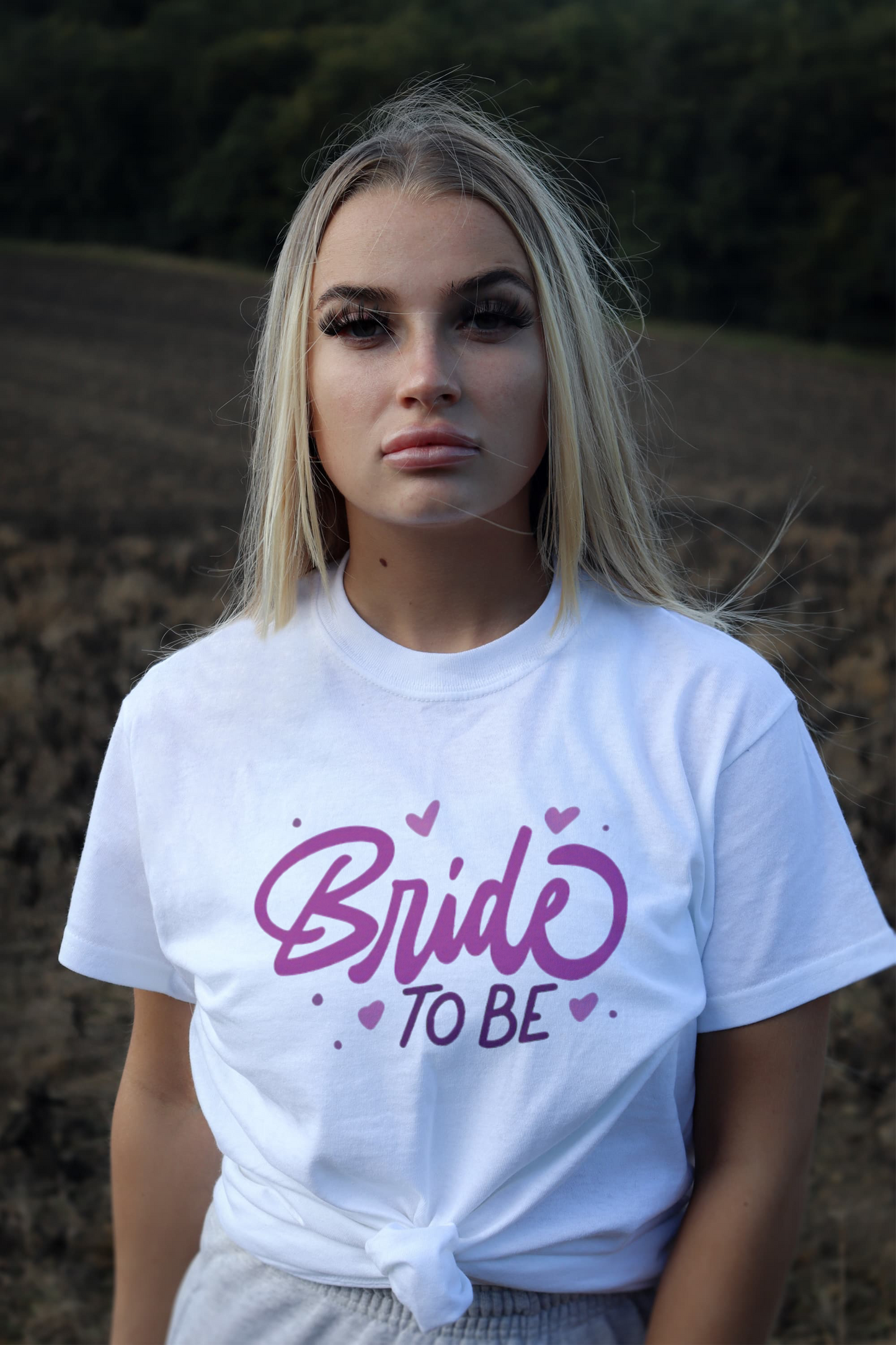 T-shirt “Bride to Be” – LINEA MATRIMONIO