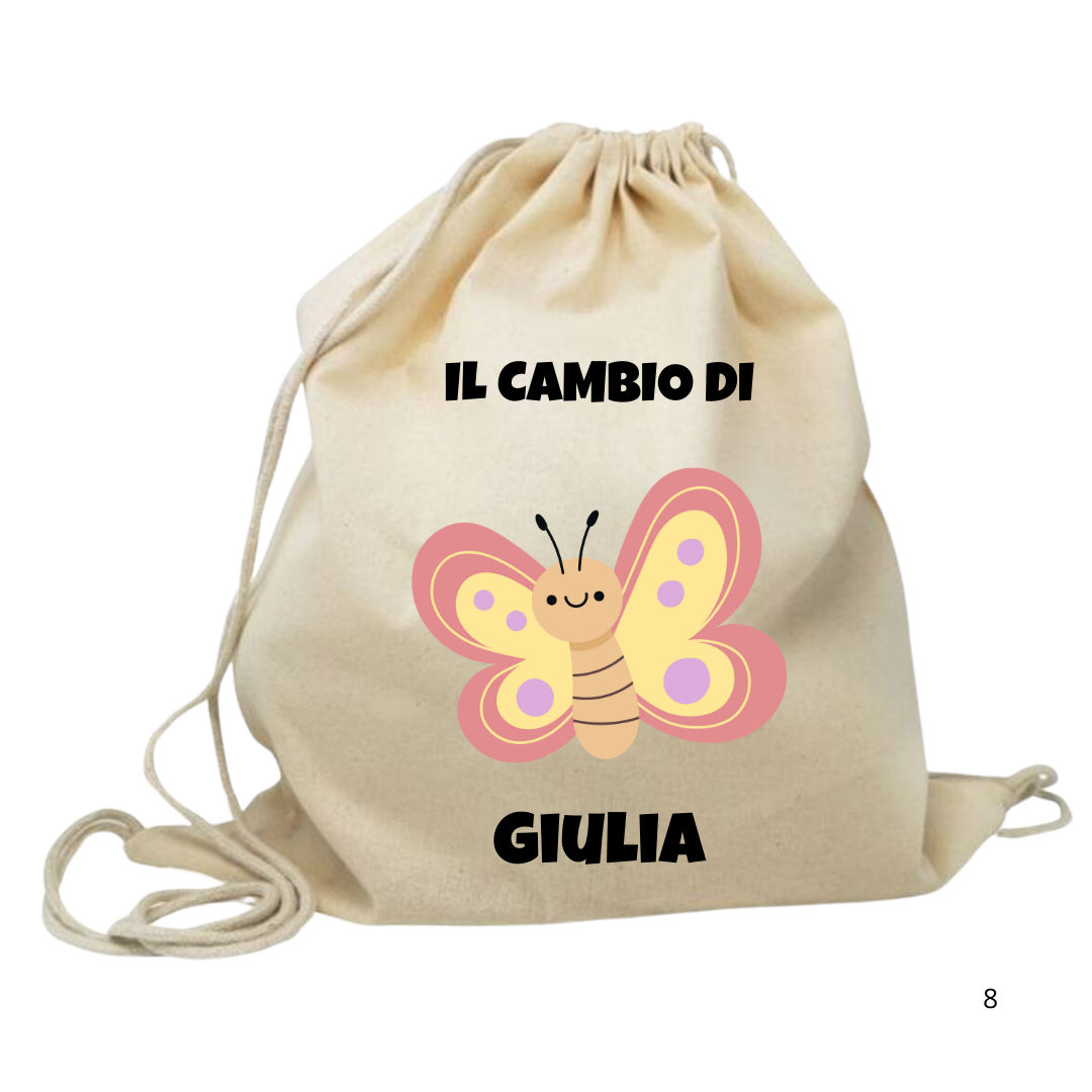 Sacchetta per il Cambio - PERSONALIZZABILE