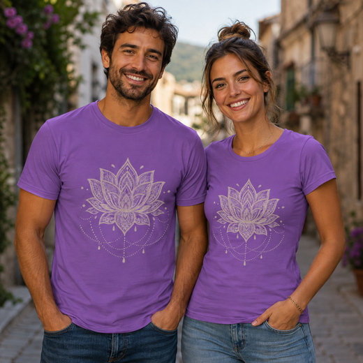 T-Shirt Fiore di Loto – Personalizzabile