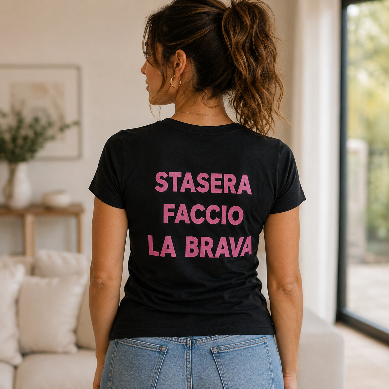 Maglietta “Stasera Faccio la Brava”
