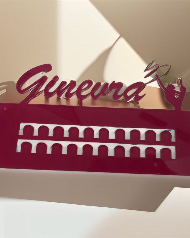 Porta Medaglie con nome ginnastica ritmica