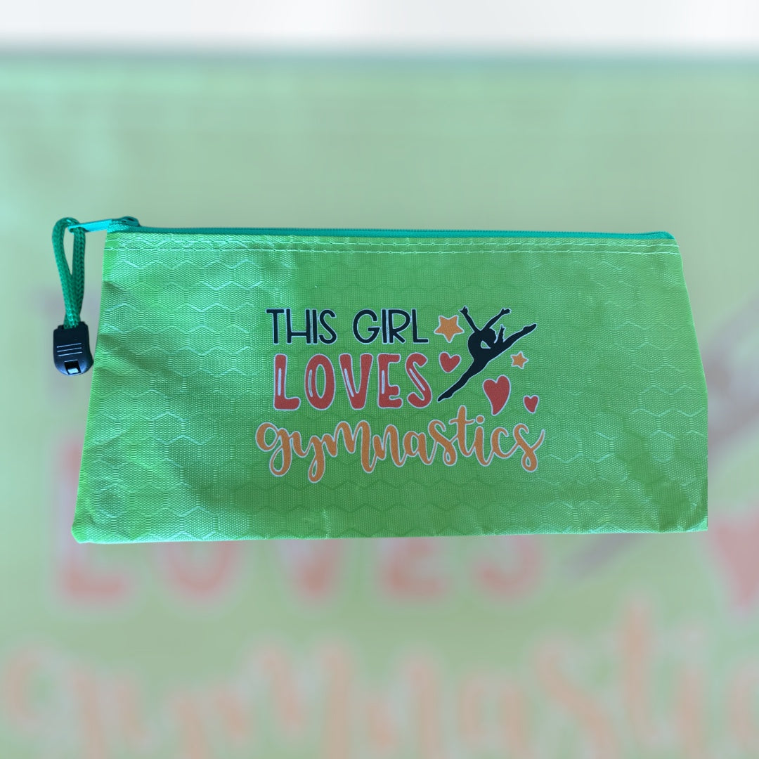 Astuccio “this girl love Gymnastics”