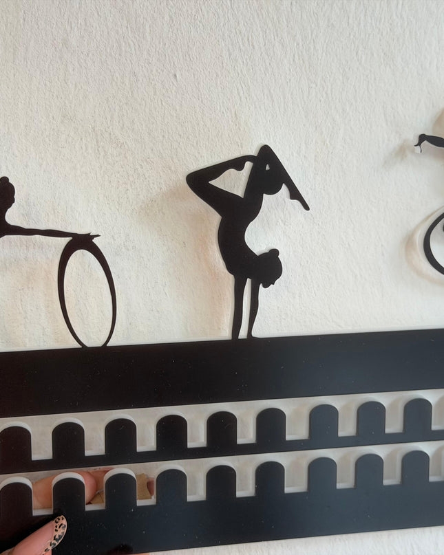 PORTAMEDAGLIE - TEMA GINNASTICA RITMICA