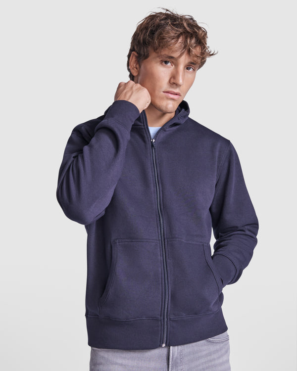 Felpa MONTBLANC con Cappuccio Zip Intera