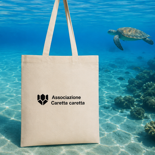TOTE BAG Caretta caretta – Lampedusa Turtle Rescue