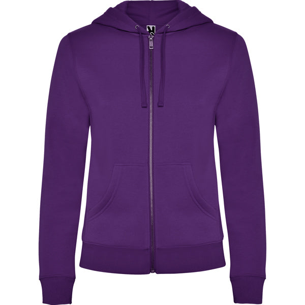 Felpa VELETA con Cappuccio Zip Intera Donna