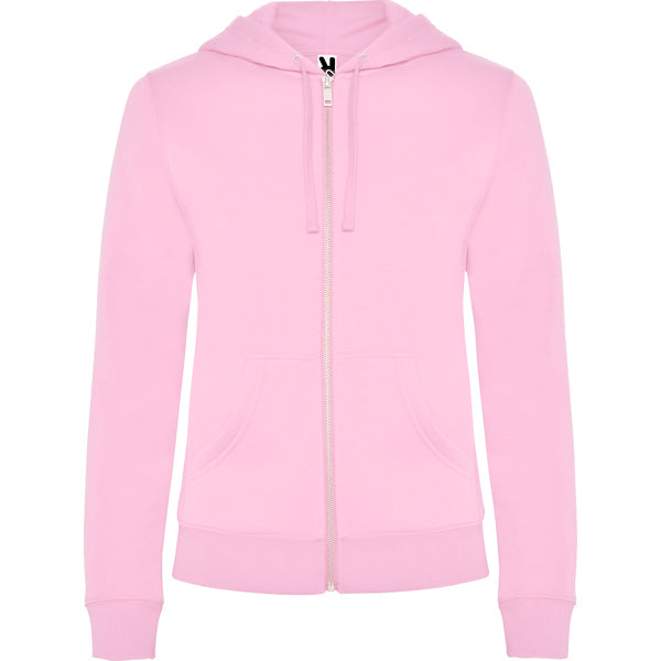 Felpa VELETA con Cappuccio Zip Intera Donna