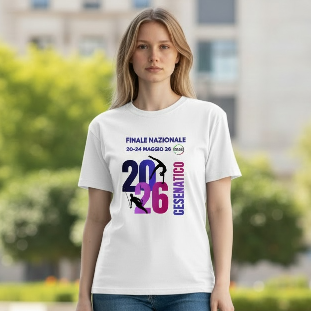 Maglietta Cesenatico finale Csain ginnastica artistica 2026