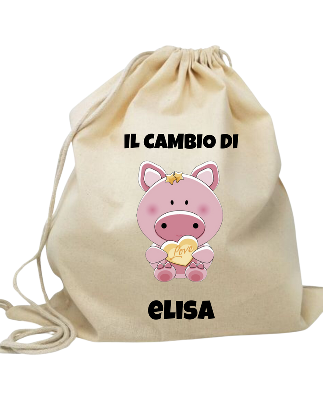 Sacchetta per il Cambio - PERSONALIZZABILE