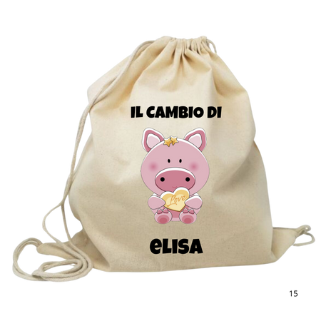Sacchetta per il Cambio - PERSONALIZZABILE