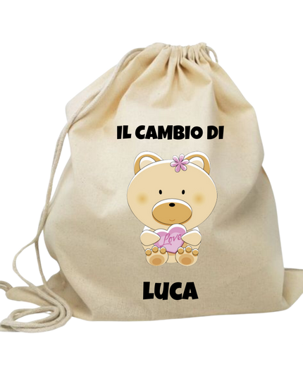 Sacchetta per il Cambio - PERSONALIZZABILE