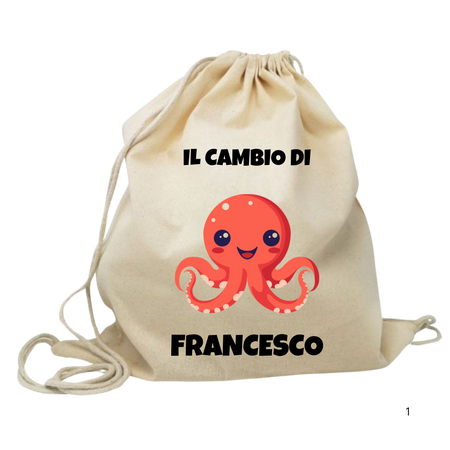 Sacchetta per il Cambio - PERSONALIZZABILE