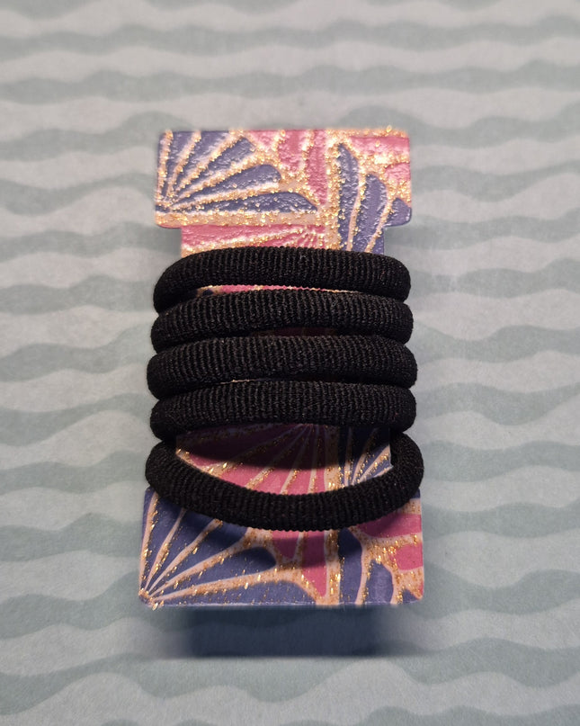 5 Elastici colori per Capelli 2 cm