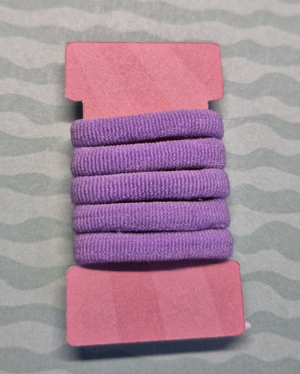 5 Elastici colori per Capelli 2 cm