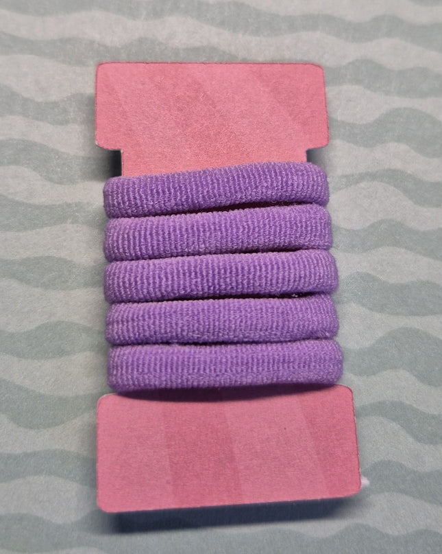 5 Elastici colori per Capelli 2 cm