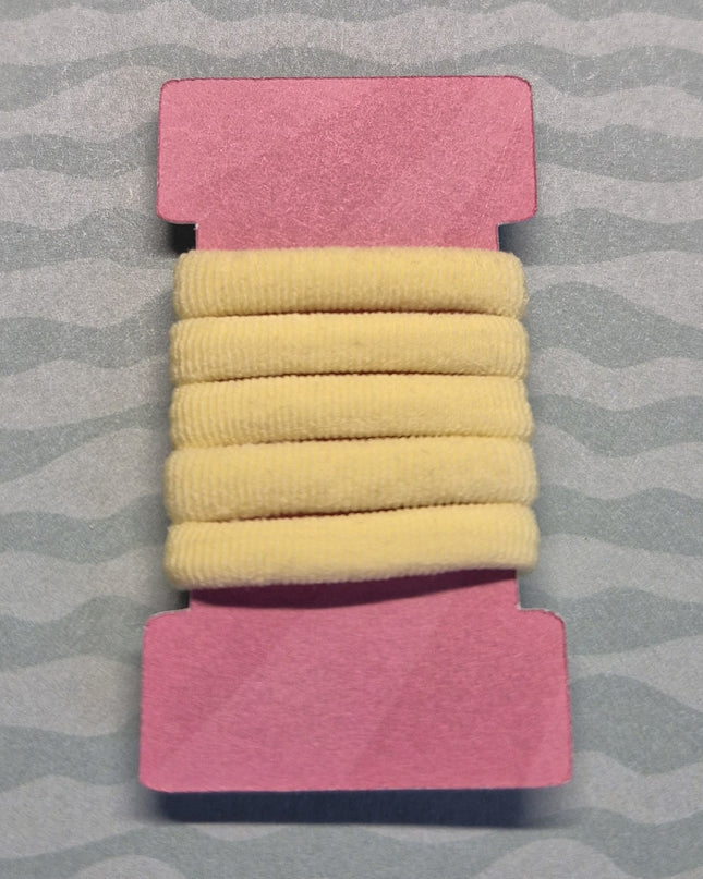 5 Elastici colori per Capelli 2 cm