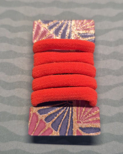 5 Elastici colori per Capelli 2 cm