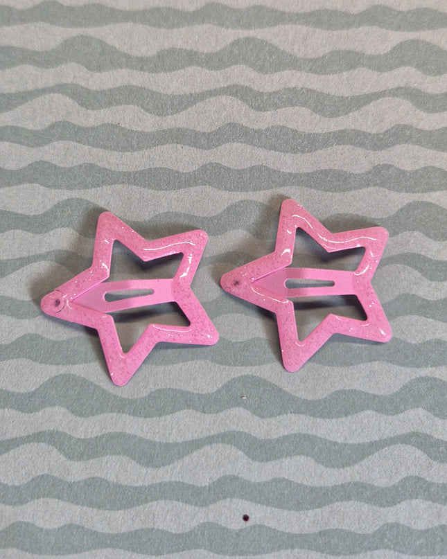 Mollette a Stella con Brillantini per Capelli