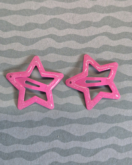 Mollette a Stella con Brillantini per Capelli