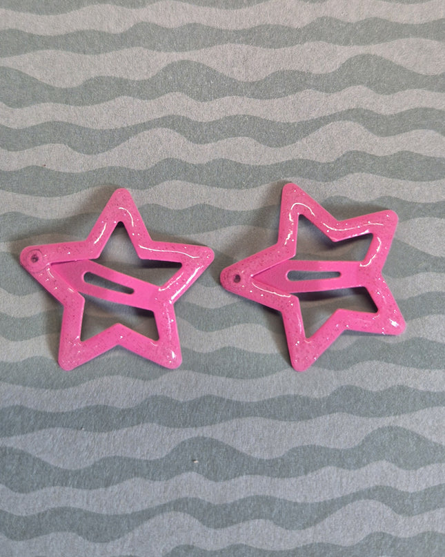 Mollette a Stella con Brillantini per Capelli