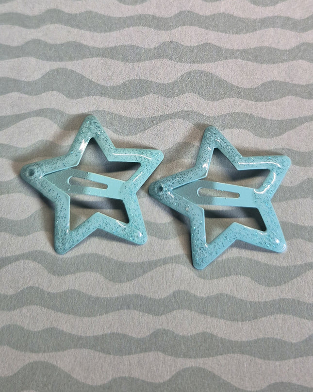 Mollette a Stella con Brillantini per Capelli