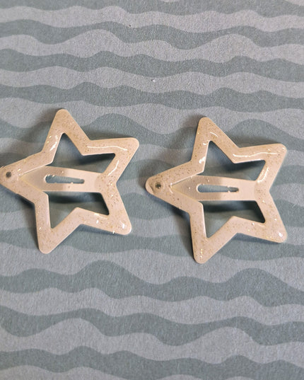 Mollette a Stella con Brillantini per Capelli