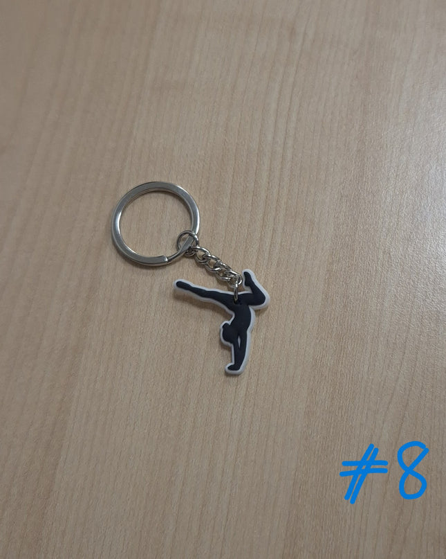 PORTACHIAVI PVC GINNASTICA