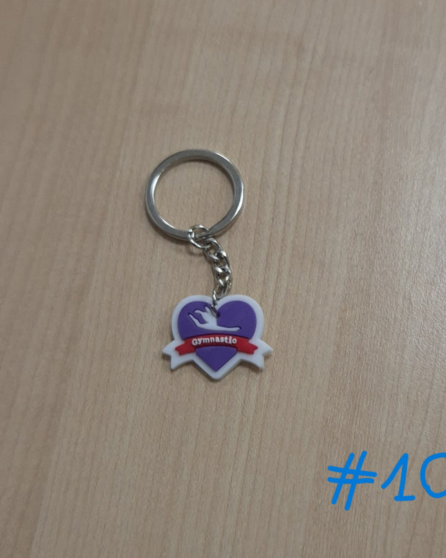 PORTACHIAVI PVC GINNASTICA