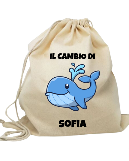 Sacchetta per il Cambio - PERSONALIZZABILE