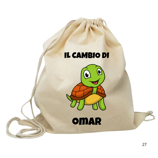 Sacchetta per il Cambio - PERSONALIZZABILE