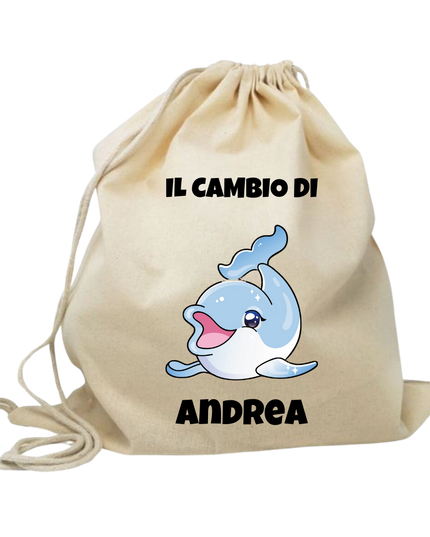 Sacchetta per il Cambio - PERSONALIZZABILE