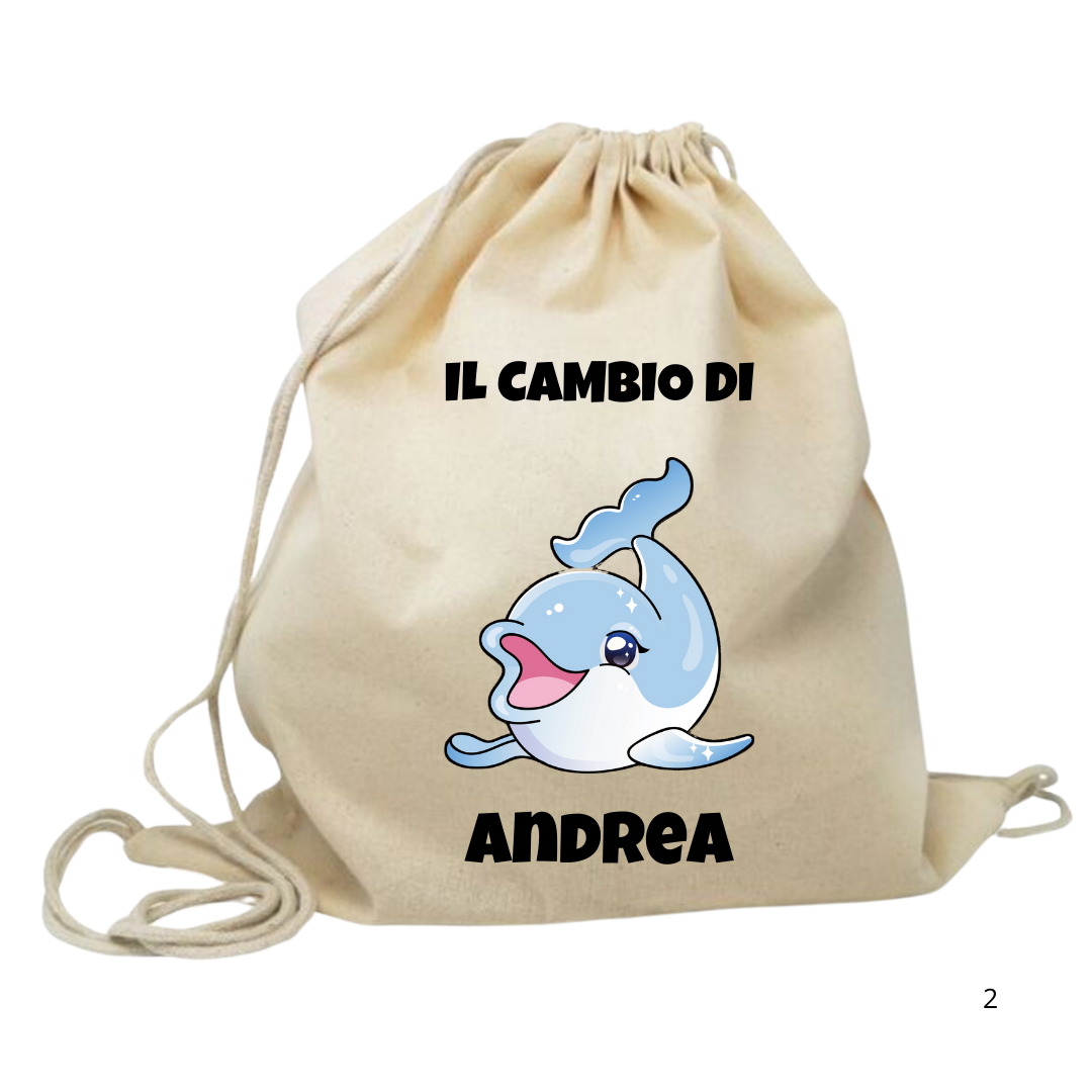 Sacchetta per il Cambio - PERSONALIZZABILE