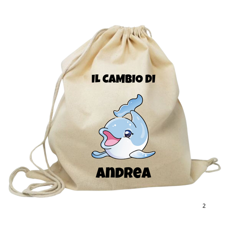 Sacchetta per il Cambio - PERSONALIZZABILE