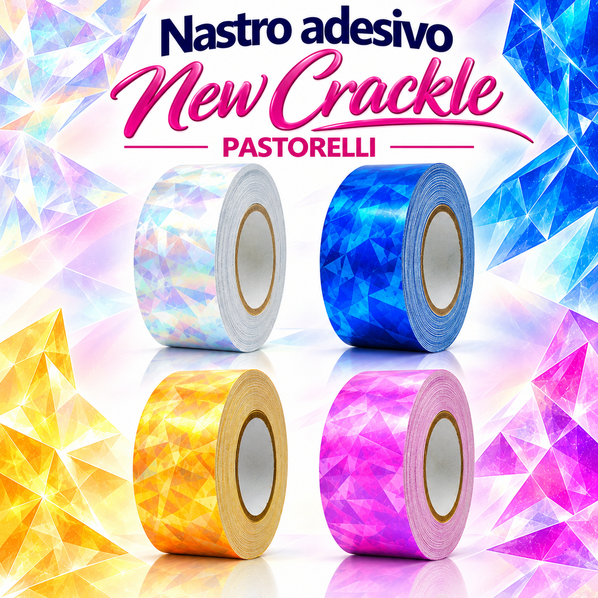 NASTRO ADESIVO NEW CRACKLE - PASTORELLI