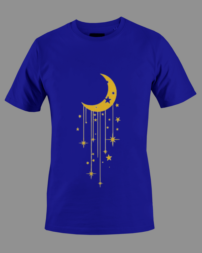 T shirt luna e stelle
