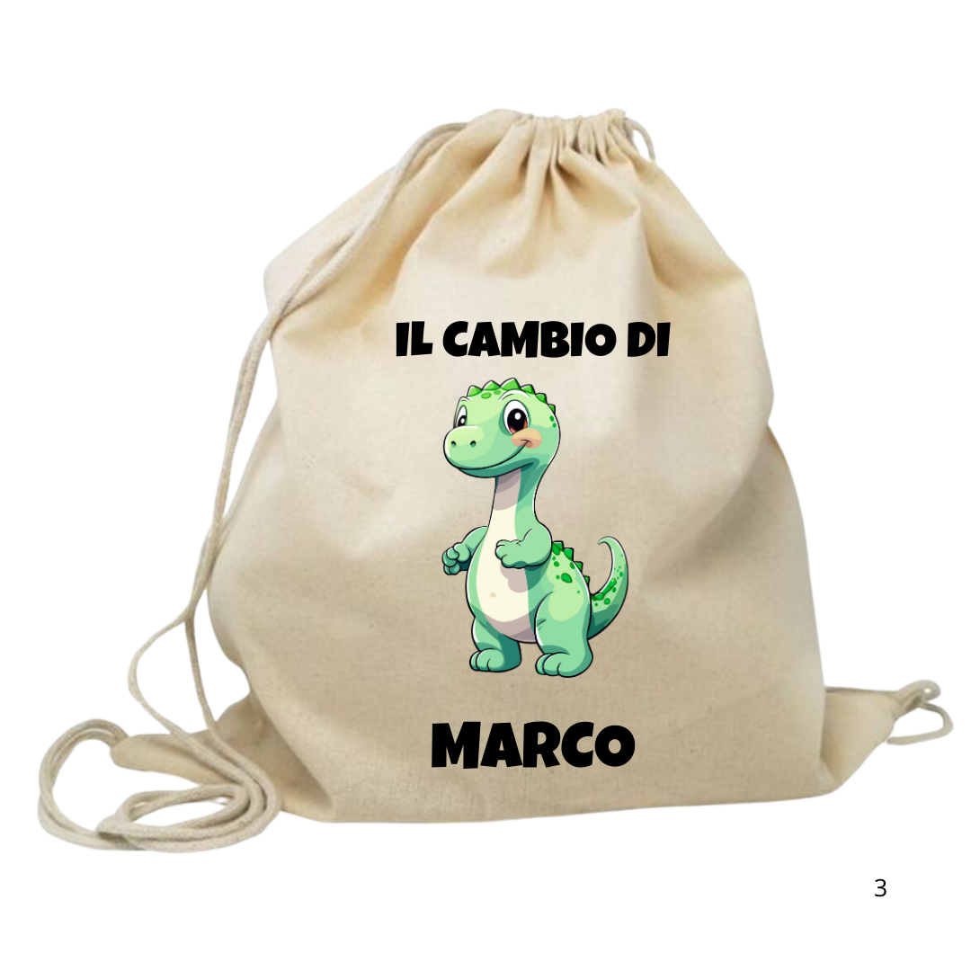 Sacchetta per il Cambio - PERSONALIZZABILE