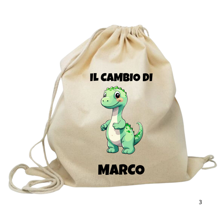 Sacchetta per il Cambio - PERSONALIZZABILE