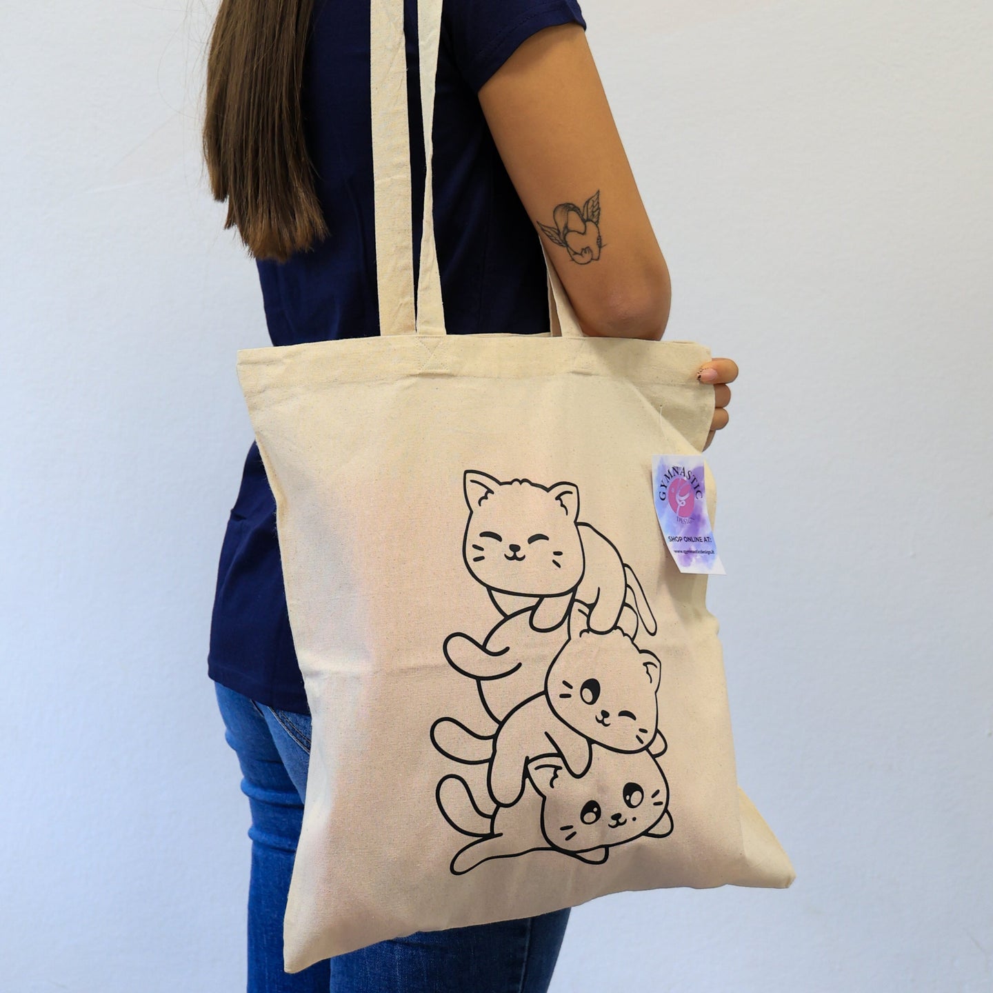Tote Bag Gatti giocosi