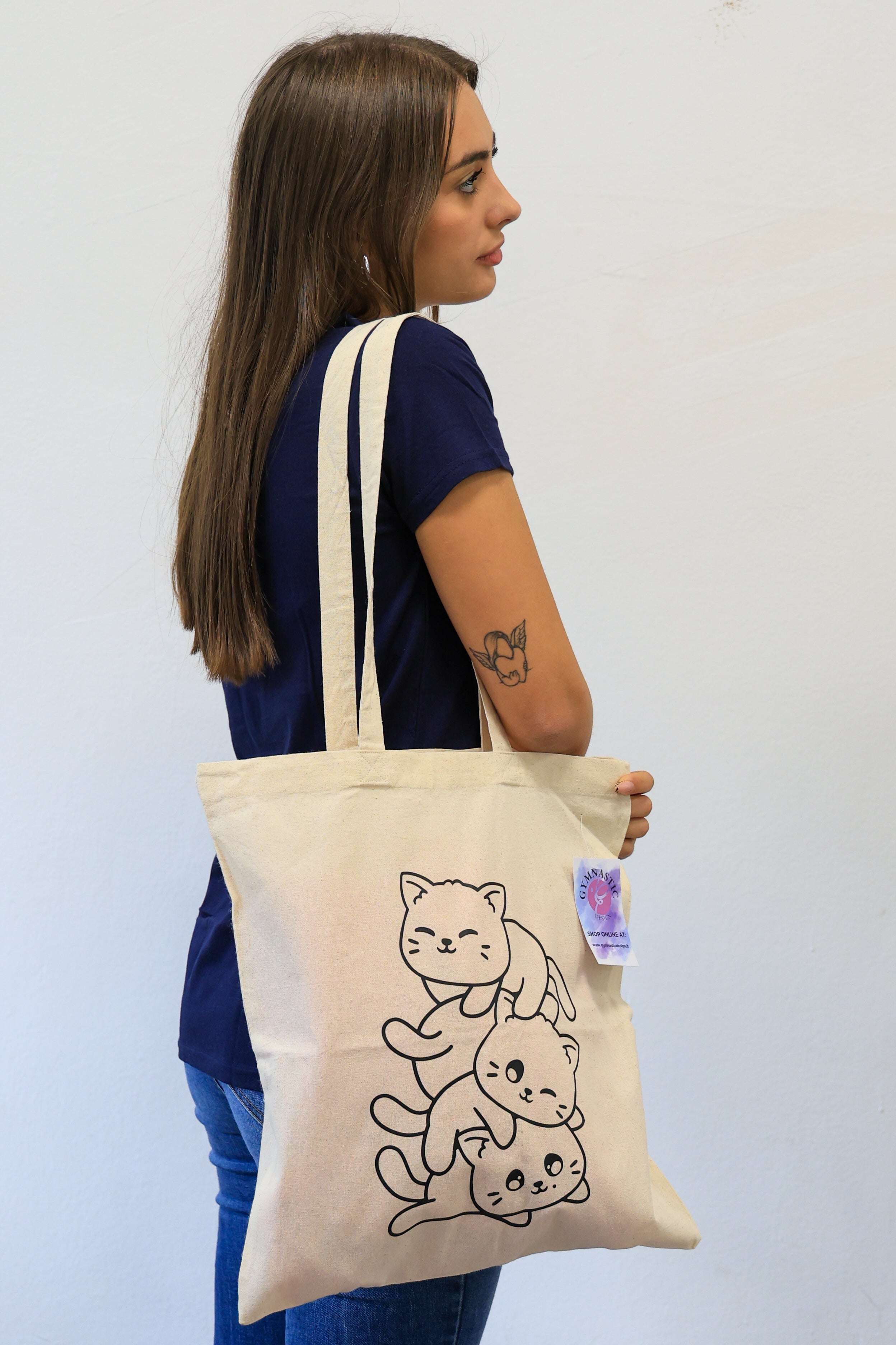 Tote Bag Gatti giocosi