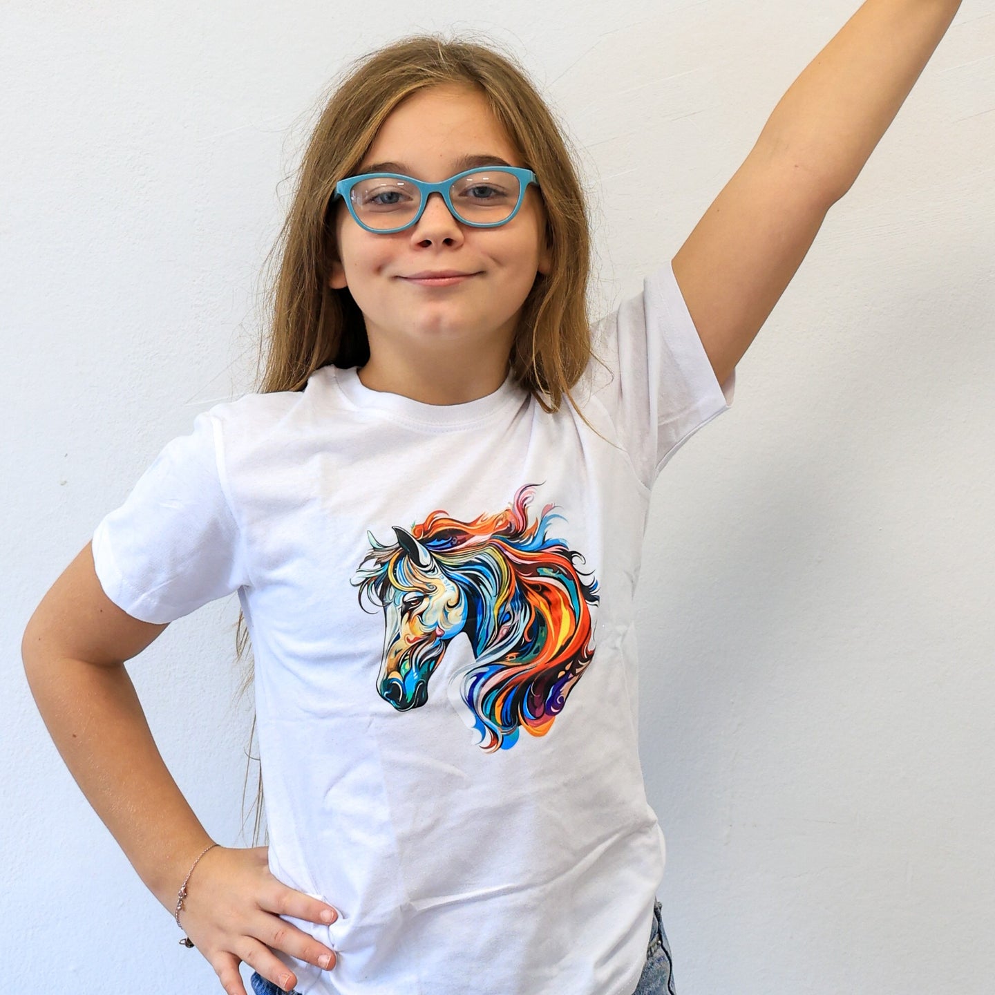Maglietta maniche corte equitazione personalizzata