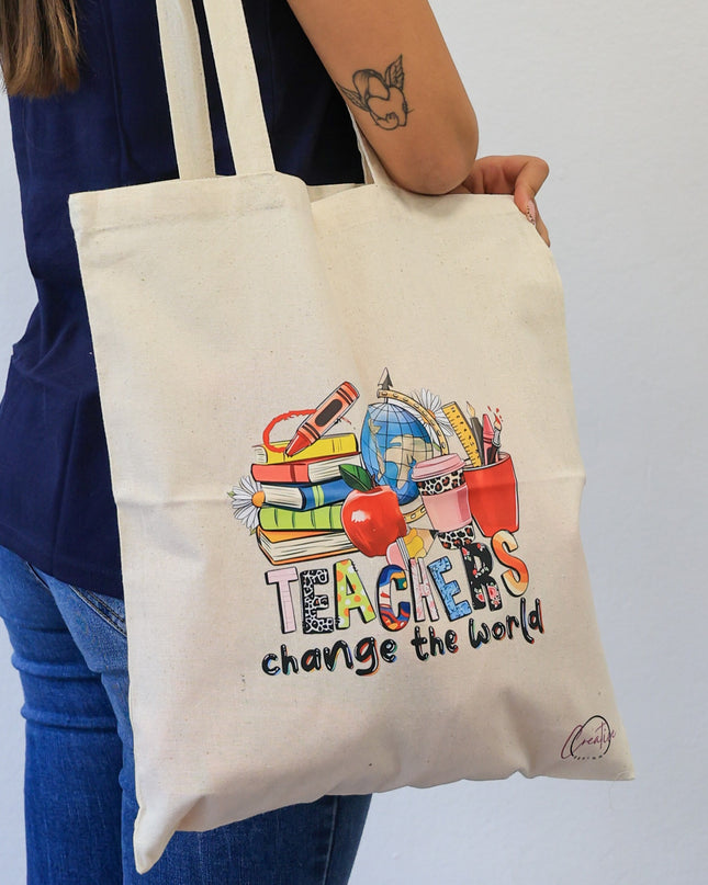 Tote Bag “Teachers Change the World”