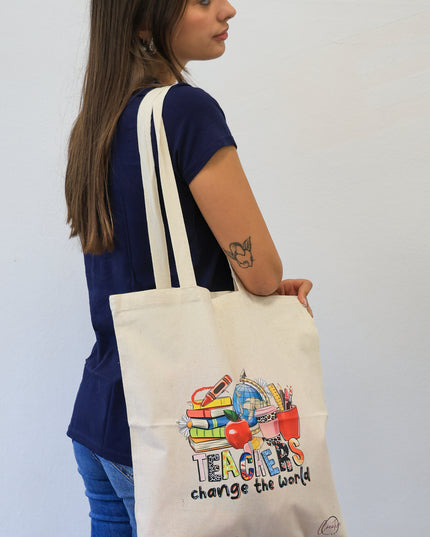 Tote Bag “Teachers Change the World”
